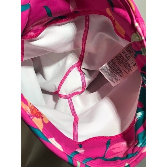 NWOT Old Navy Size 5 XS Girls Active Powersoft Pink Floral Biker Shorts - Picture 2 of 5